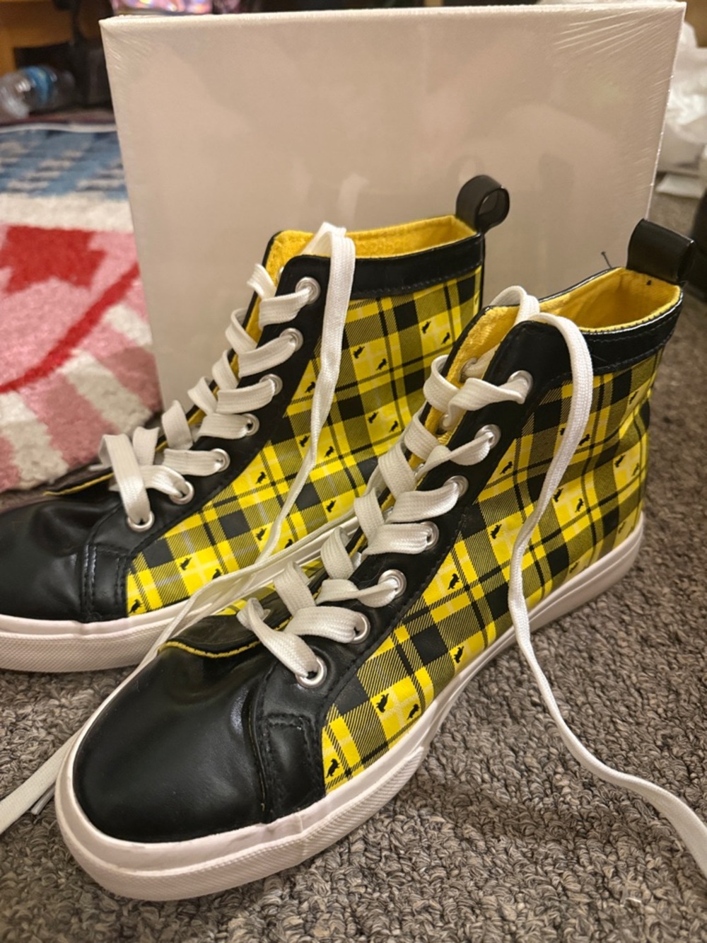 hufflepuff groundup hightops